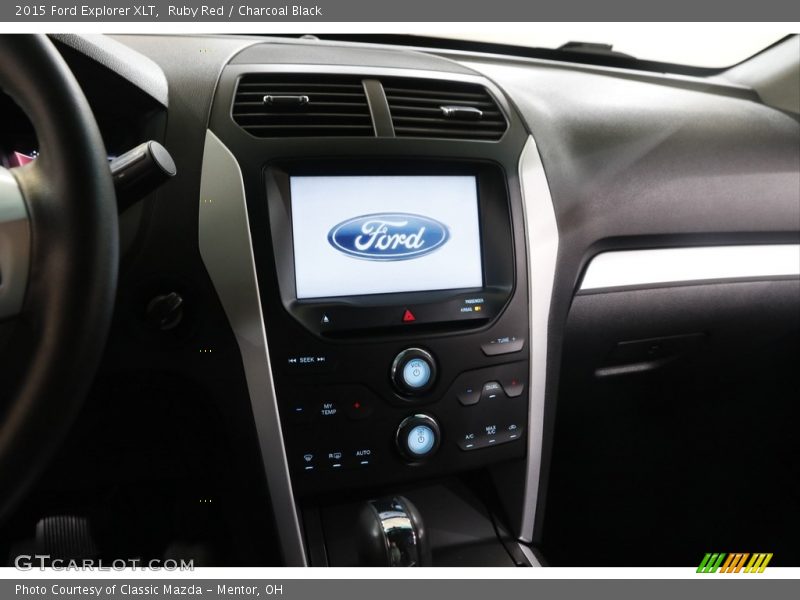 Ruby Red / Charcoal Black 2015 Ford Explorer XLT