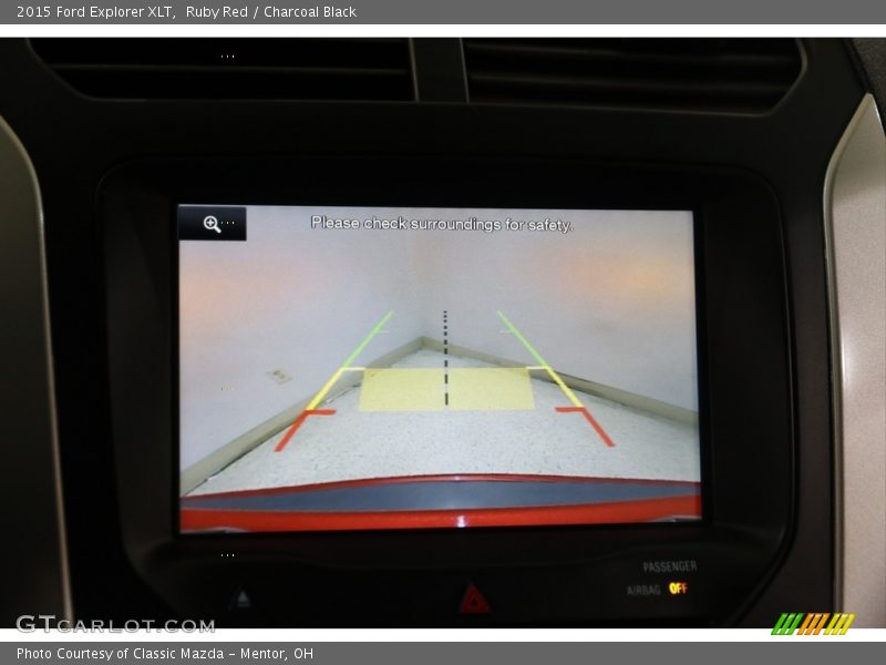 Ruby Red / Charcoal Black 2015 Ford Explorer XLT