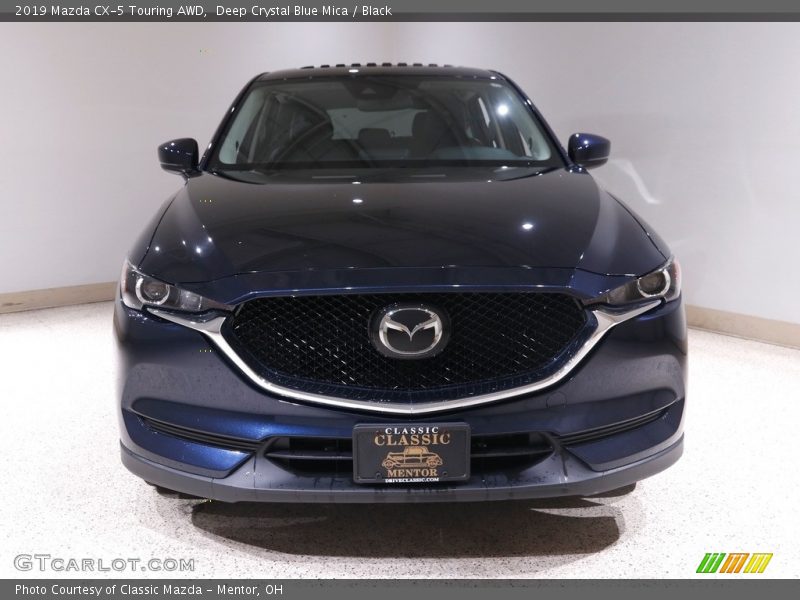 Deep Crystal Blue Mica / Black 2019 Mazda CX-5 Touring AWD