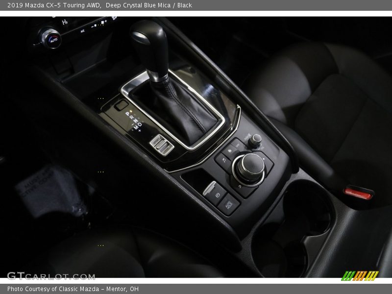 Deep Crystal Blue Mica / Black 2019 Mazda CX-5 Touring AWD