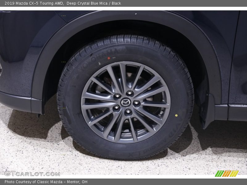 Deep Crystal Blue Mica / Black 2019 Mazda CX-5 Touring AWD