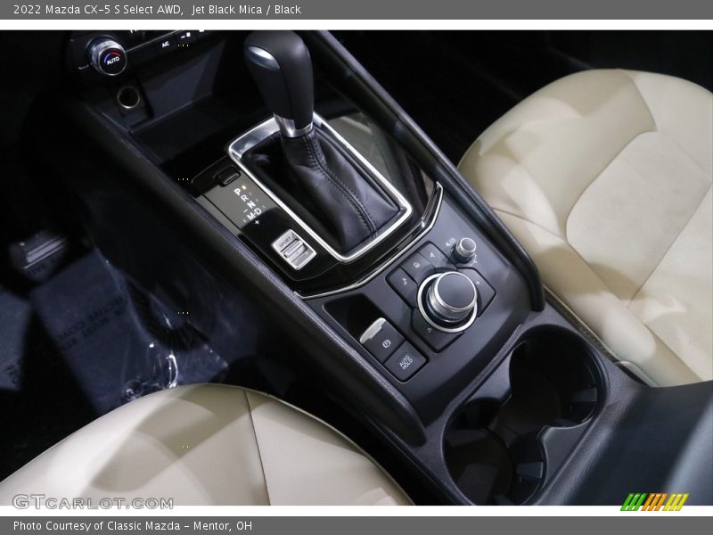 Jet Black Mica / Black 2022 Mazda CX-5 S Select AWD
