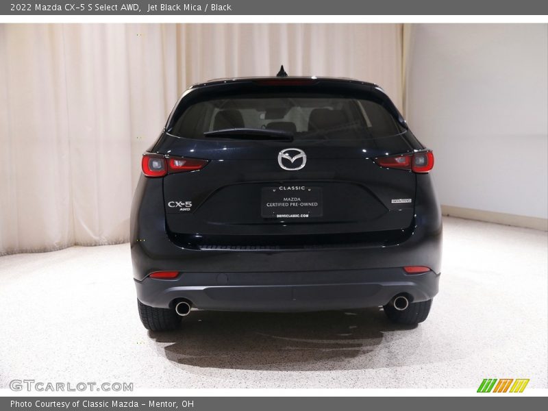 Jet Black Mica / Black 2022 Mazda CX-5 S Select AWD