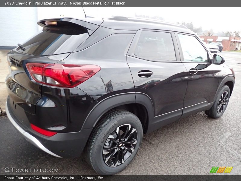 Mosaic Black Metallic / Jet Black 2023 Chevrolet TrailBlazer LT AWD