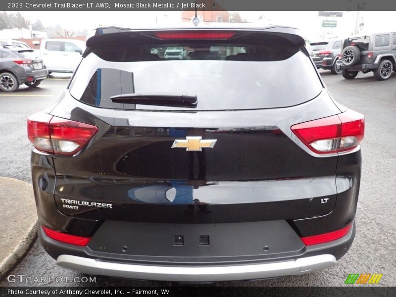 Mosaic Black Metallic / Jet Black 2023 Chevrolet TrailBlazer LT AWD