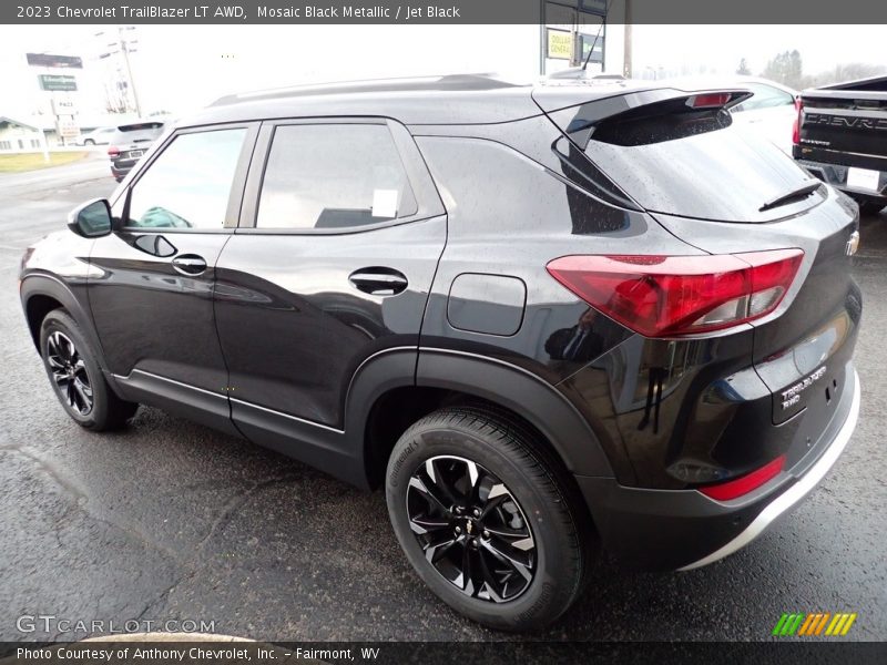 Mosaic Black Metallic / Jet Black 2023 Chevrolet TrailBlazer LT AWD