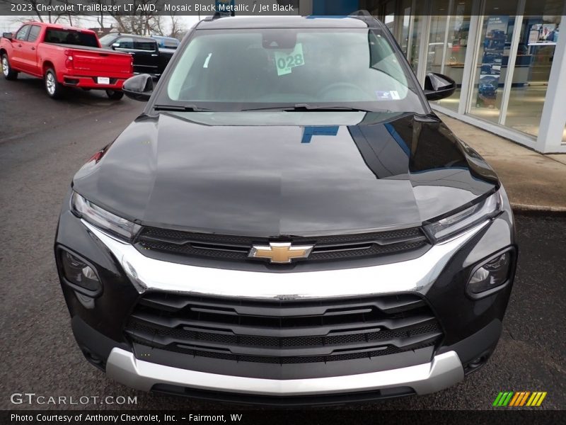 Mosaic Black Metallic / Jet Black 2023 Chevrolet TrailBlazer LT AWD