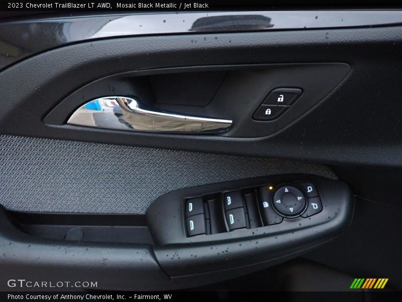 Mosaic Black Metallic / Jet Black 2023 Chevrolet TrailBlazer LT AWD