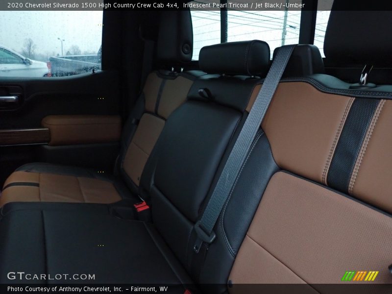 Iridescent Pearl Tricoat / Jet Black/­Umber 2020 Chevrolet Silverado 1500 High Country Crew Cab 4x4