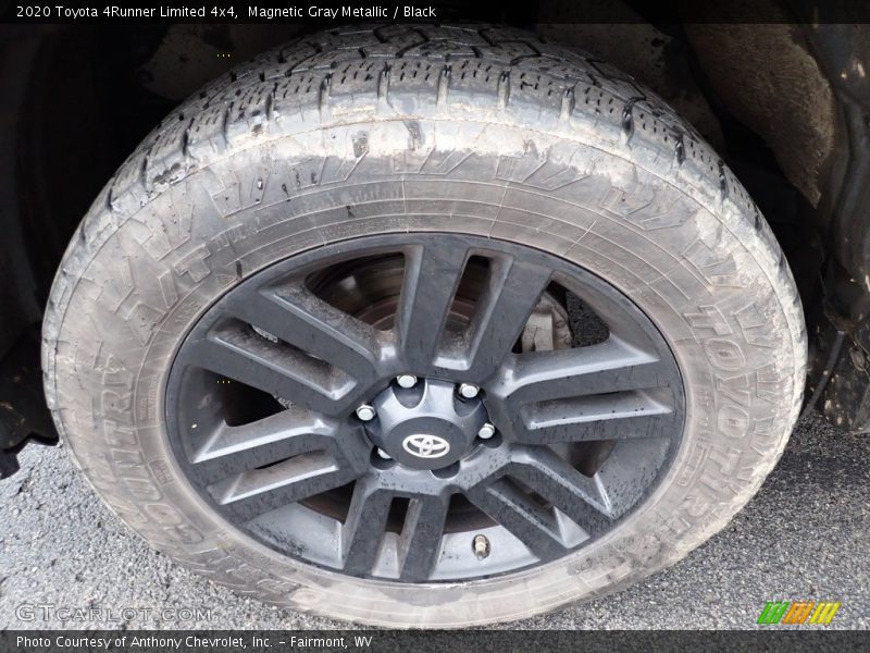 Magnetic Gray Metallic / Black 2020 Toyota 4Runner Limited 4x4