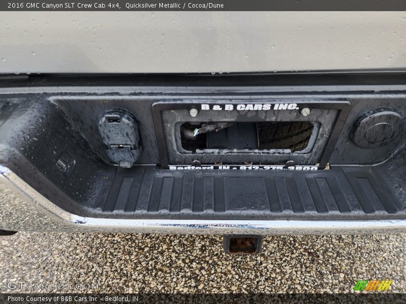 Quicksilver Metallic / Cocoa/Dune 2016 GMC Canyon SLT Crew Cab 4x4