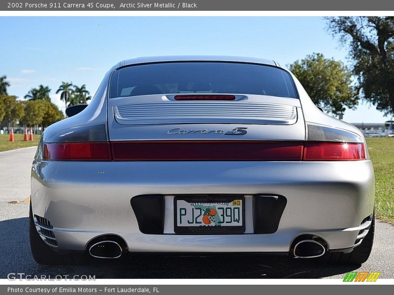 Exhaust of 2002 911 Carrera 4S Coupe