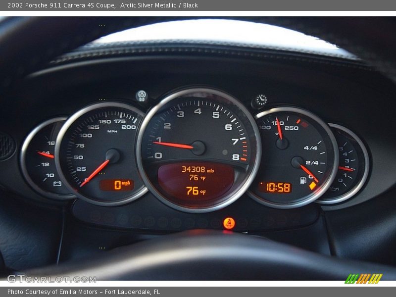  2002 911 Carrera 4S Coupe Carrera 4S Coupe Gauges
