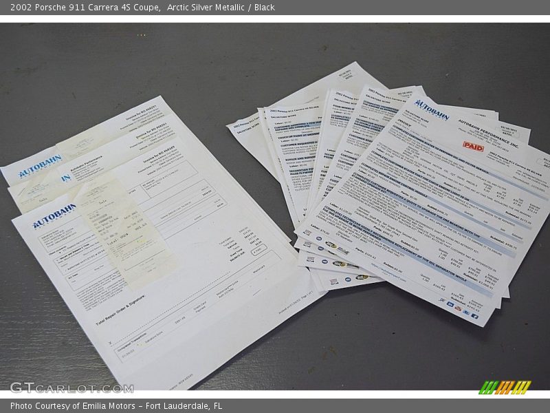 Arctic Silver Metallic / Black 2002 Porsche 911 Carrera 4S Coupe