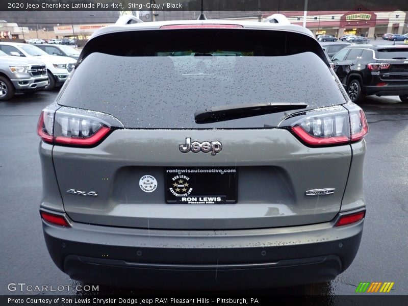 Sting-Gray / Black 2020 Jeep Cherokee Latitude Plus 4x4