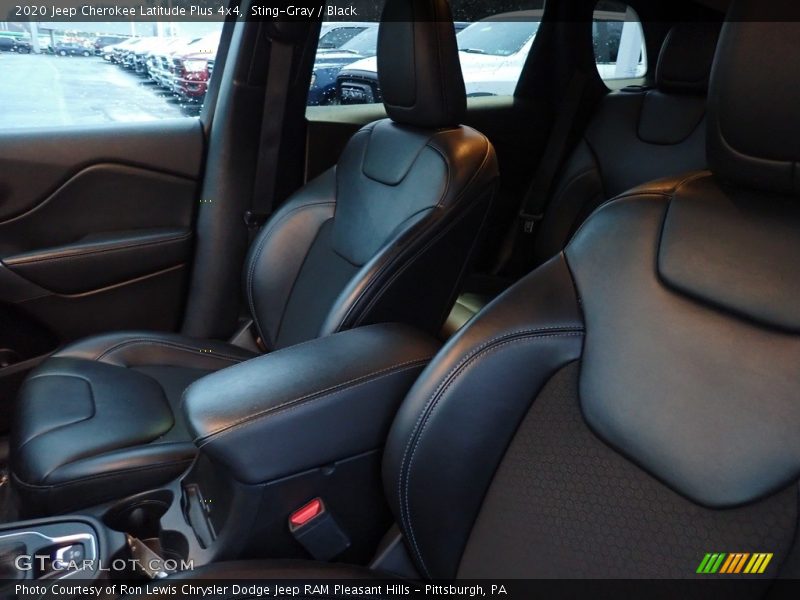 Front Seat of 2020 Cherokee Latitude Plus 4x4