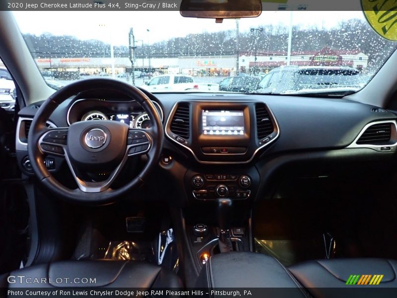 Dashboard of 2020 Cherokee Latitude Plus 4x4