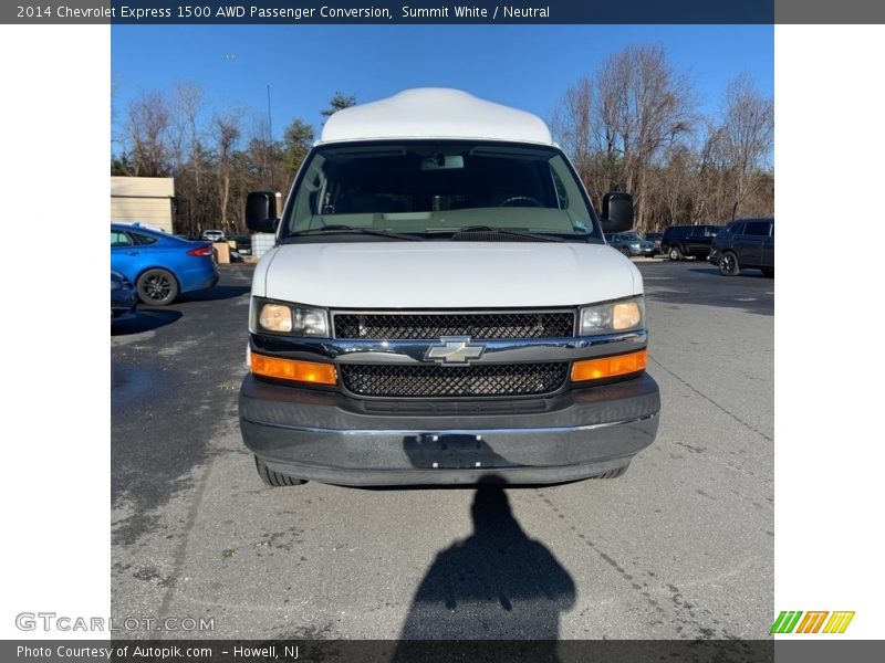Summit White / Neutral 2014 Chevrolet Express 1500 AWD Passenger Conversion
