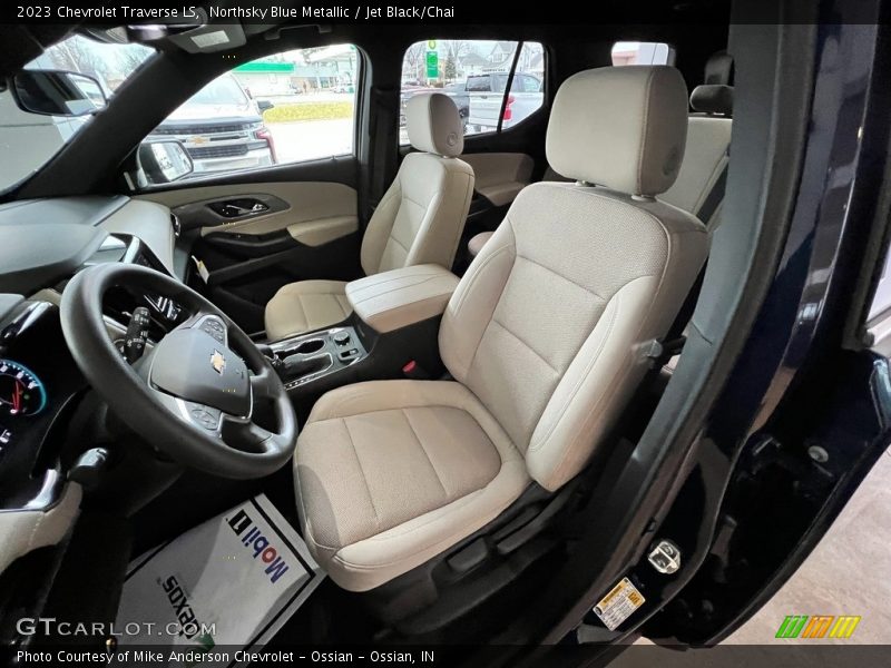 Front Seat of 2023 Traverse LS