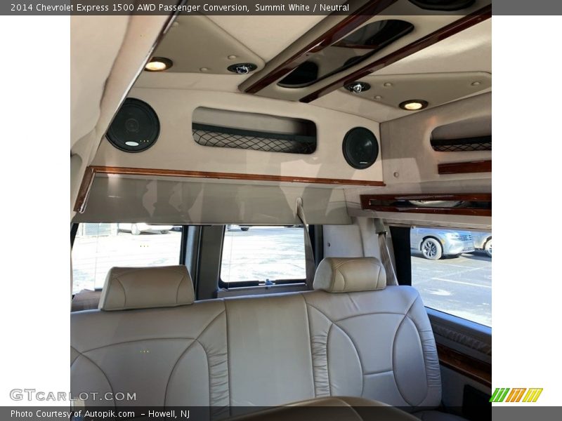 Entertainment System of 2014 Express 1500 AWD Passenger Conversion