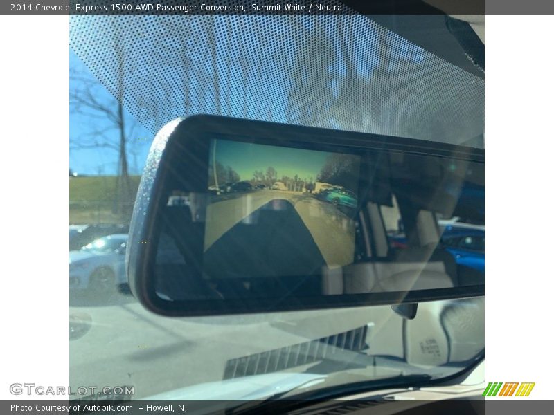 Summit White / Neutral 2014 Chevrolet Express 1500 AWD Passenger Conversion