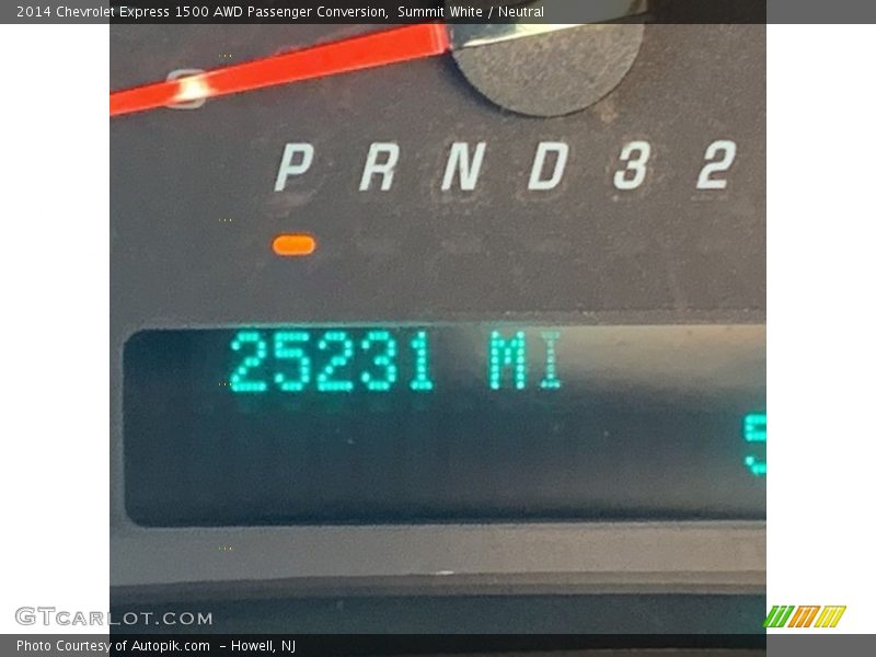 Summit White / Neutral 2014 Chevrolet Express 1500 AWD Passenger Conversion