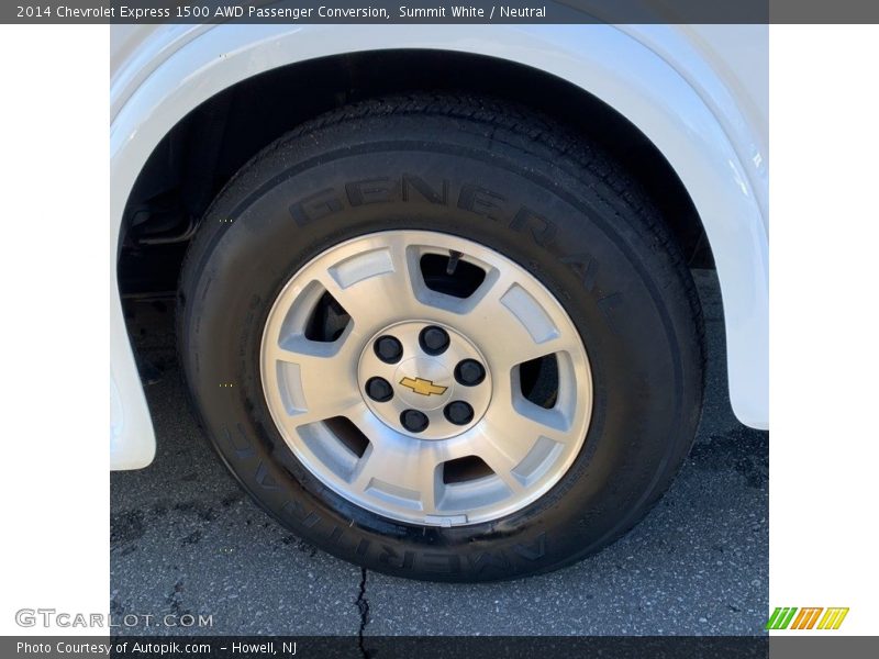  2014 Express 1500 AWD Passenger Conversion Wheel