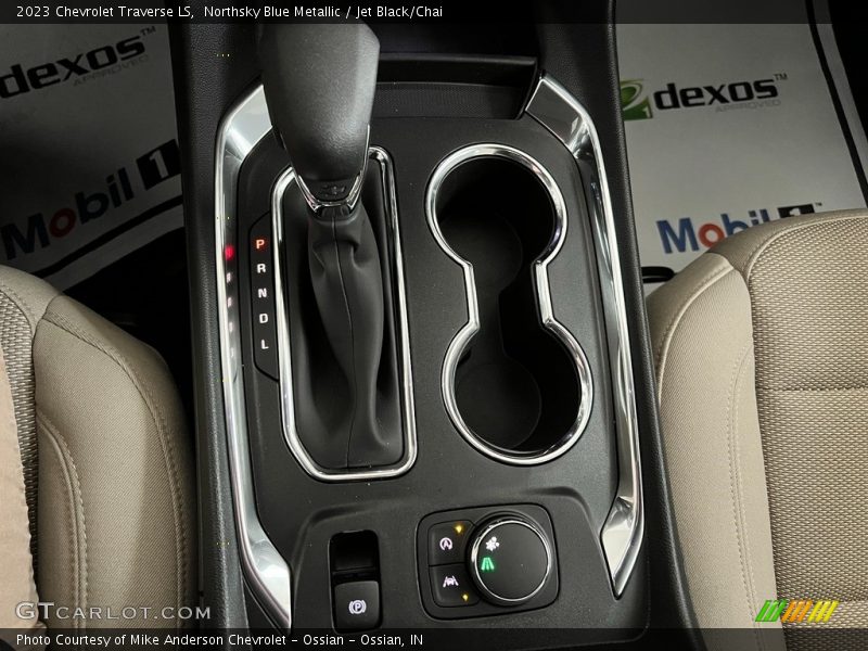 Northsky Blue Metallic / Jet Black/Chai 2023 Chevrolet Traverse LS