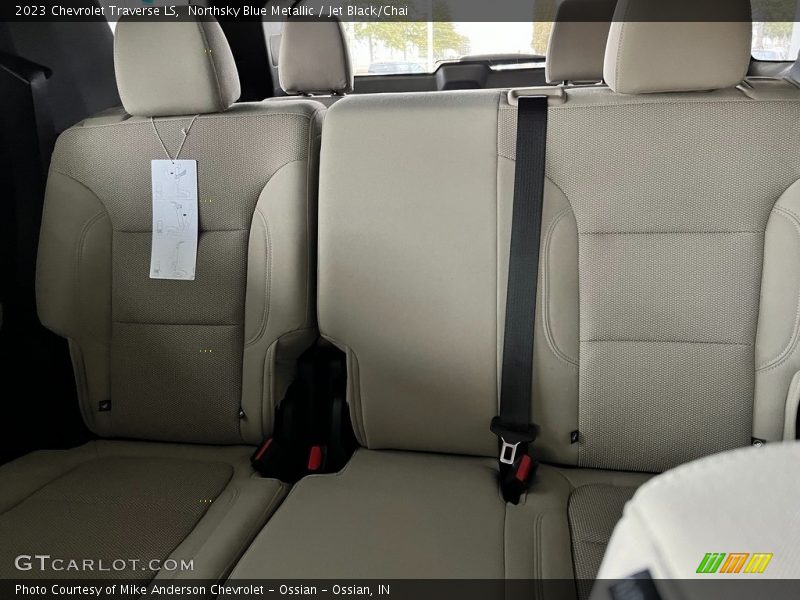 Northsky Blue Metallic / Jet Black/Chai 2023 Chevrolet Traverse LS