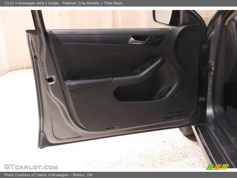 Platinum Gray Metallic / Titan Black 2013 Volkswagen Jetta S Sedan