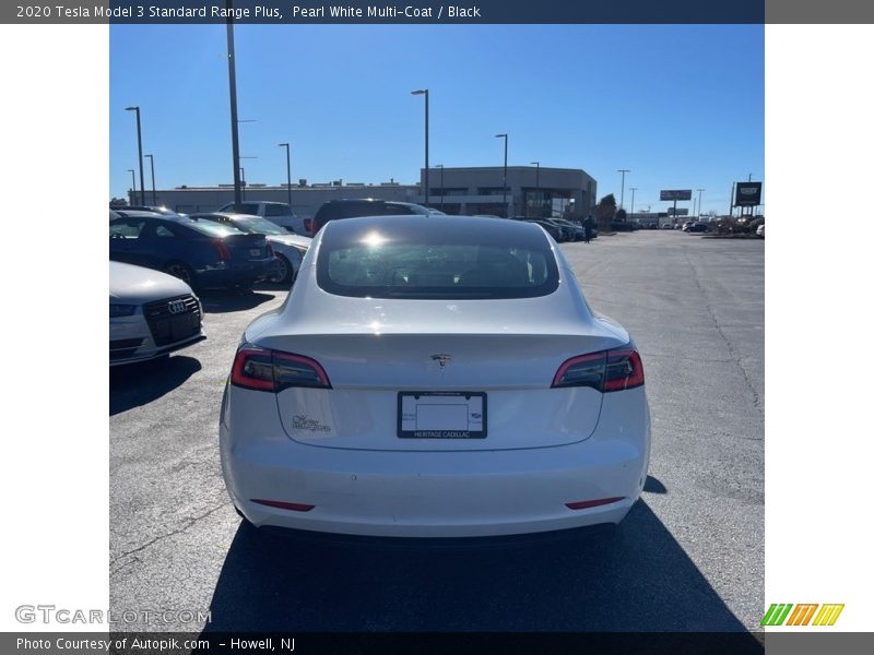 Pearl White Multi-Coat / Black 2020 Tesla Model 3 Standard Range Plus