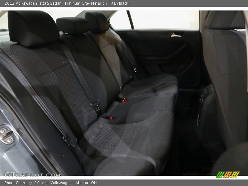 Platinum Gray Metallic / Titan Black 2013 Volkswagen Jetta S Sedan