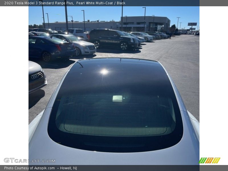 Pearl White Multi-Coat / Black 2020 Tesla Model 3 Standard Range Plus
