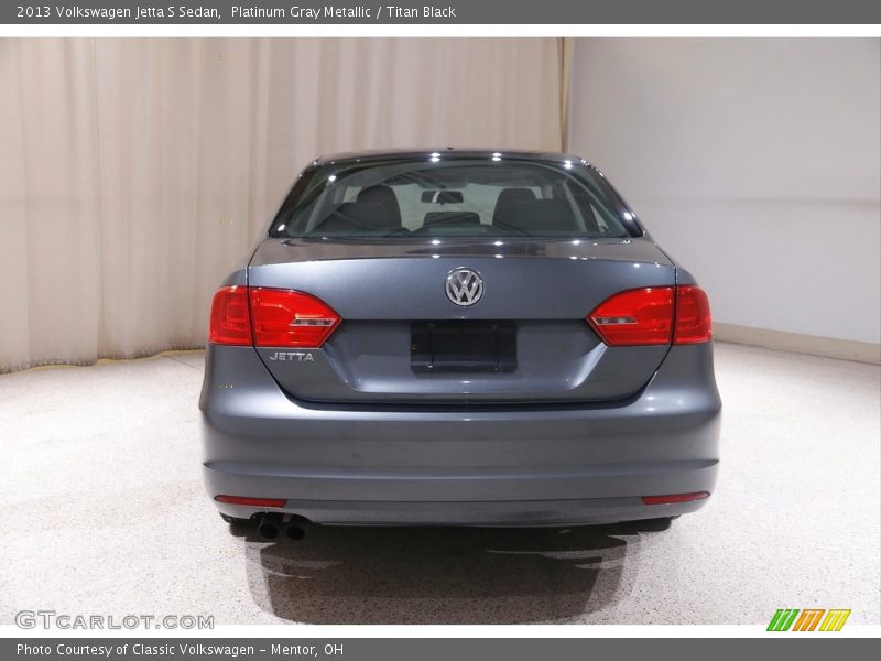 Platinum Gray Metallic / Titan Black 2013 Volkswagen Jetta S Sedan