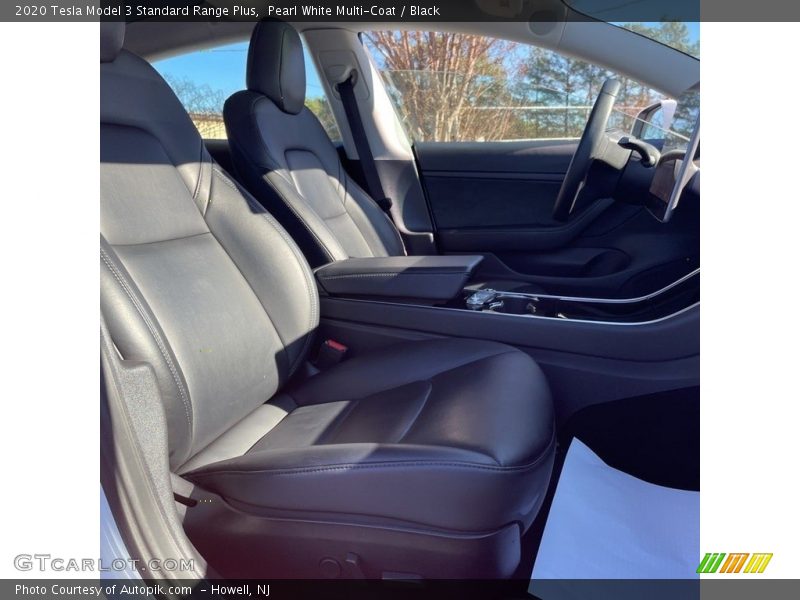 Pearl White Multi-Coat / Black 2020 Tesla Model 3 Standard Range Plus