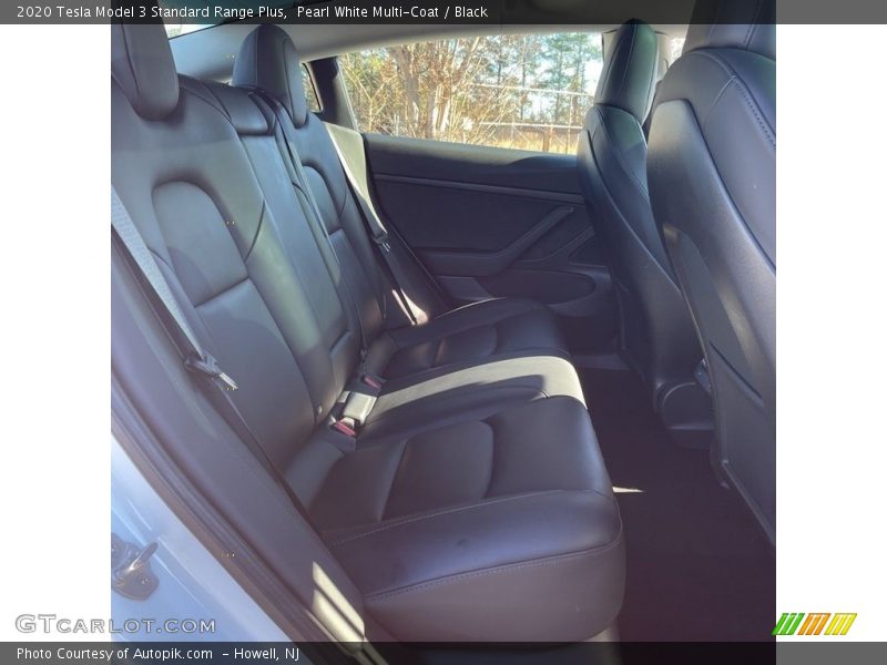 Pearl White Multi-Coat / Black 2020 Tesla Model 3 Standard Range Plus