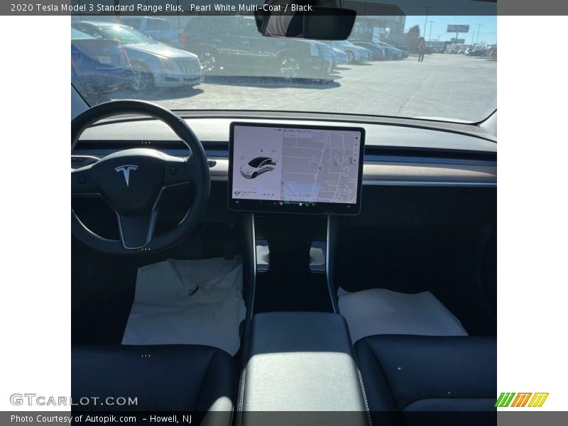 Pearl White Multi-Coat / Black 2020 Tesla Model 3 Standard Range Plus