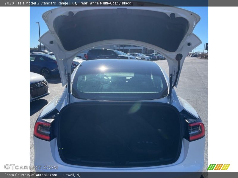 Pearl White Multi-Coat / Black 2020 Tesla Model 3 Standard Range Plus