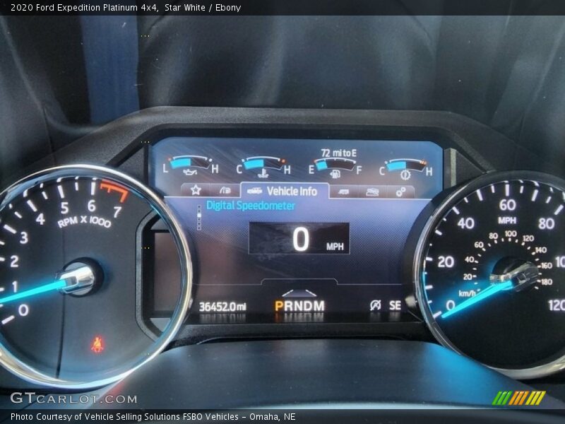  2020 Expedition Platinum 4x4 Platinum 4x4 Gauges