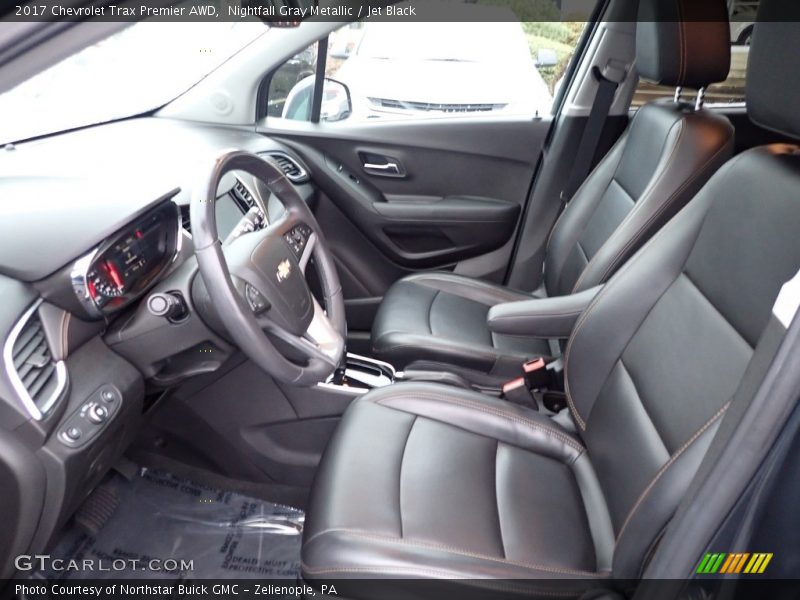 Nightfall Gray Metallic / Jet Black 2017 Chevrolet Trax Premier AWD