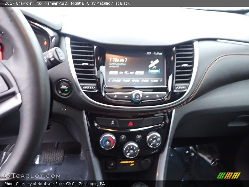 Nightfall Gray Metallic / Jet Black 2017 Chevrolet Trax Premier AWD