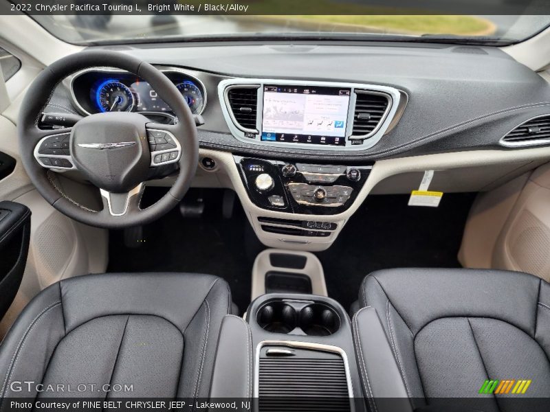  2022 Pacifica Touring L Black/Alloy Interior