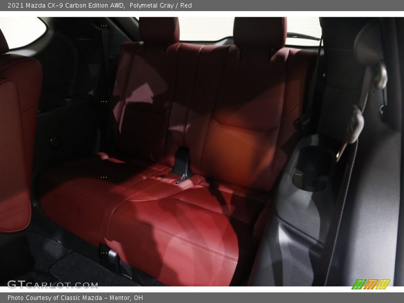 Polymetal Gray / Red 2021 Mazda CX-9 Carbon Edition AWD