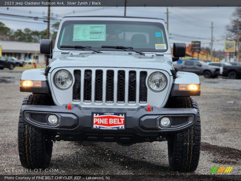 Silver Zynith / Black 2023 Jeep Gladiator Rubicon 4x4