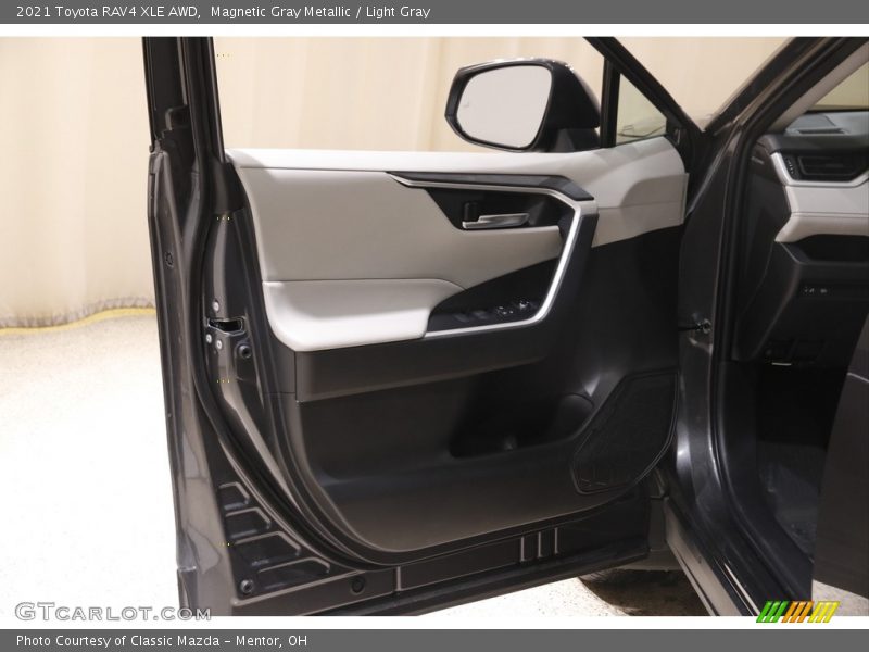 Magnetic Gray Metallic / Light Gray 2021 Toyota RAV4 XLE AWD