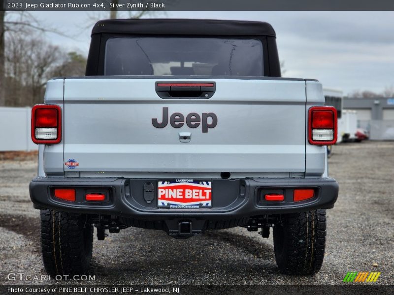Silver Zynith / Black 2023 Jeep Gladiator Rubicon 4x4