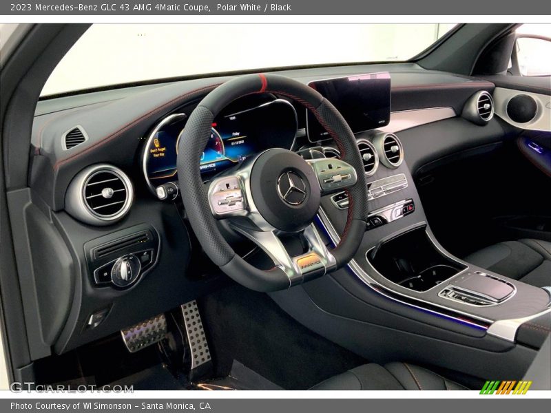 Dashboard of 2023 GLC 43 AMG 4Matic Coupe