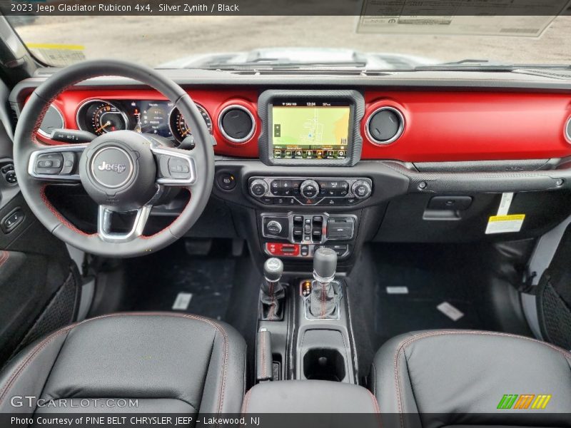 Dashboard of 2023 Gladiator Rubicon 4x4