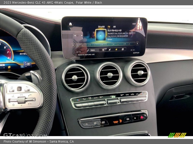 Controls of 2023 GLC 43 AMG 4Matic Coupe