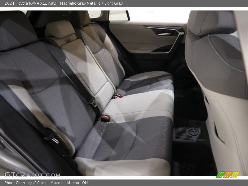 Magnetic Gray Metallic / Light Gray 2021 Toyota RAV4 XLE AWD